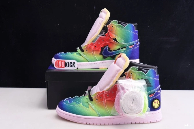 Bmlin Shoes 1 HIGH OG X AIR J BALVIN DC3481-900 JORDAN 0703